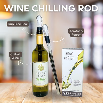 Wine Chilling Rod With Pourer