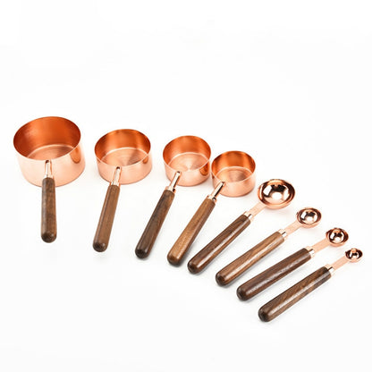 Copper-plated Measuring Spoons & Cups